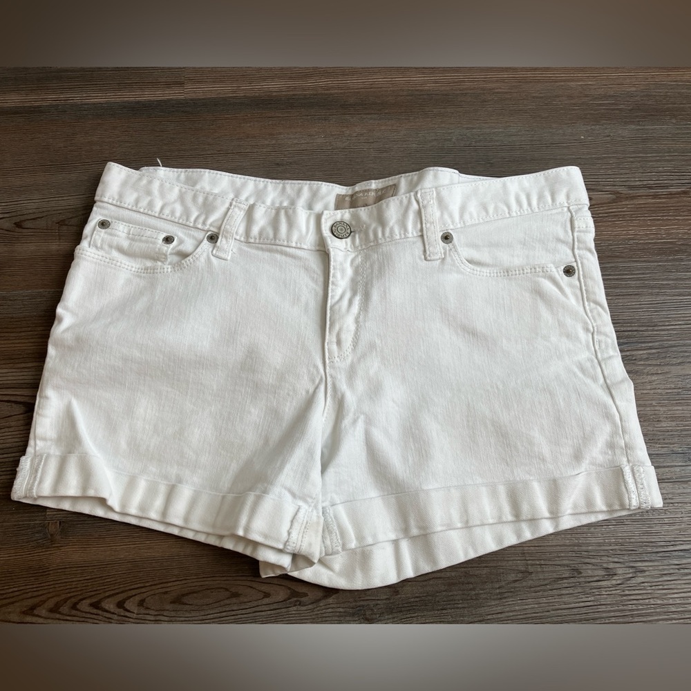 Banana Republic White Shorts